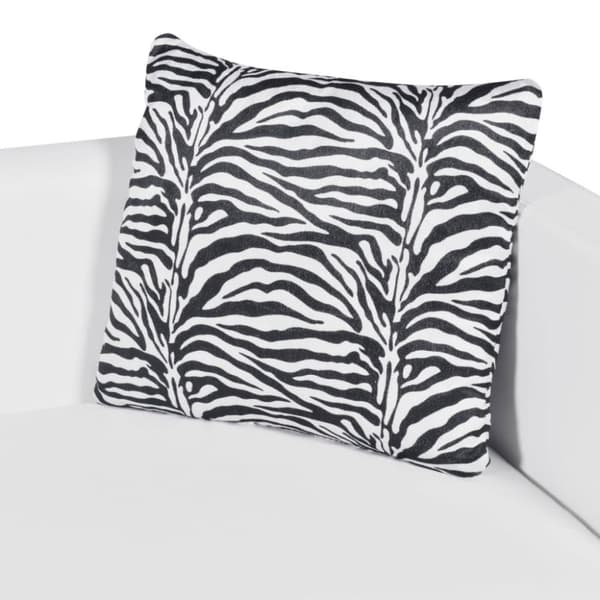 vidaXL sofa 3-pers. kunstlæder hvid