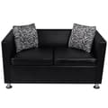 Miniatyrbillede 3 af 6: vidaXL sofa 2-pers. kunstlæder sort