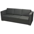 Miniatyrbillede 2 af 7: vidaXL 3-personers sofa stof mørkegrå