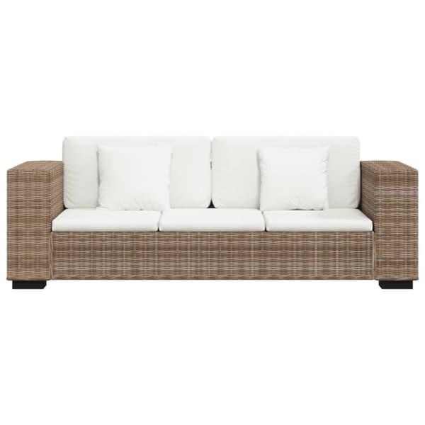 vidaXL 2-personers og 3-personers sofasæt ægte rattan