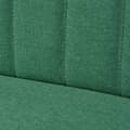 Miniatyrbild 3 av 4: vidaXL Soffa 117x55,5x77 cm tyg grön
