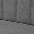 Miniatyrbild 3 av 4: vidaXL Soffa 117x55,5x77 cm tyg ljusgrå