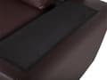 Miniatyrbild 8 av 11: Soffa Brun 2-sits Vardagsrum Konstläder
