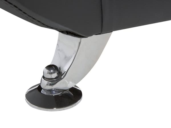 2-sits Soffa Grå Konstläder Dyna Modern