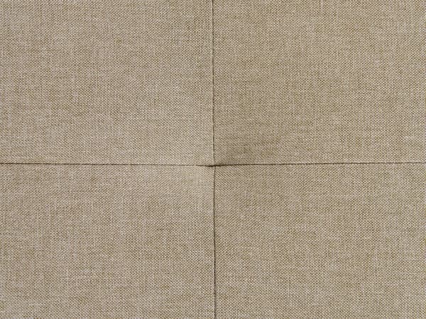 Hörnsoffa i Ljusbeige tyg L-formad Justerbara Nackstöd och Armstöd