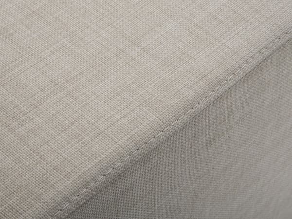 Kulmasohva beige 290 x 103 x 235 cm kangasverhoilu kuudelle vasenkätinen