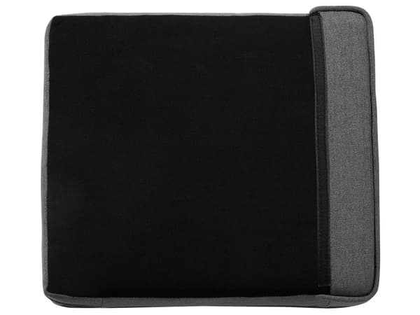 Sohva harmaa 202 x 70 x 75 cm kangasverhoilu kolmelle chesterfield