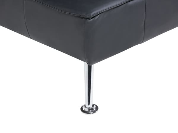 Vuodesohva monivärinen 178 x 92 x 78 cm keinonahka kolmelle käsinojaton metalli puu