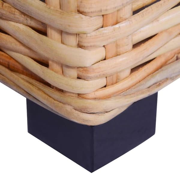 vidaXL sofasæt 14 dele naturlig rattan