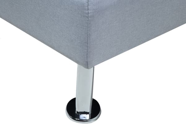 Bäddsoffa Ljusgrå 3-sits Klick Klack