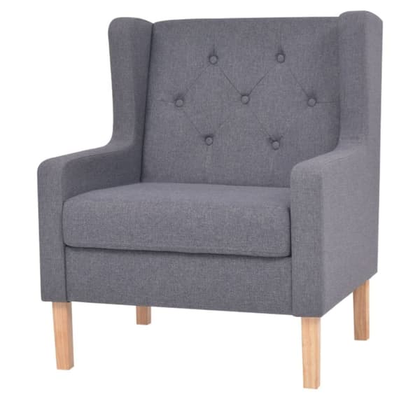 vidaXL sofasæt i 2 dele stof grå