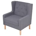 Miniatyrbillede 6 af 10: vidaXL sofasæt i 2 dele stof grå