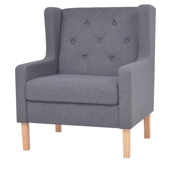 vidaXL sofasæt i 3 dele stof grå