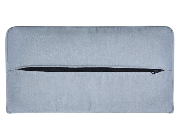 Vuodesohva vaaleanharmaa 168 x 77 x 81 cm kangas puu rosteri kolmelle säädettävä