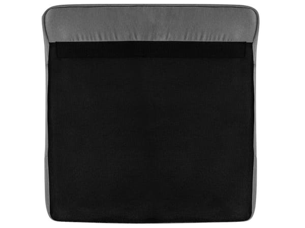 Sohva vaaleanharmaa 222 x 78 x 85 cm kangasverhoilu kolmelle chesterfield