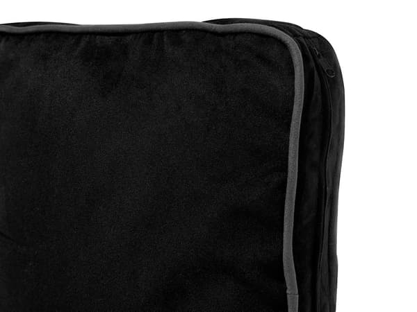 3-sits soffa Ljusgrå Sammet Armstöd Prydnadskuddar Vardagsrum