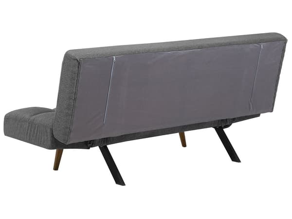 Mørkegrå 3 Personers Sovesofa med Sovefunktion Skandinavisk Stil
