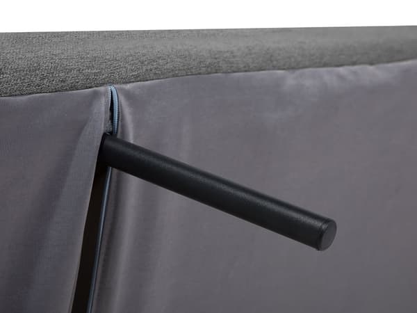 Mørkegrå 3 Personers Sovesofa med Sovefunktion Skandinavisk Stil