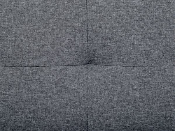 Sovesofa med Chaiselong Grå 4 Personers Sofa L Formet Dyb Sofaseng Siddemøbel Blød Stofsofa Design Hjørnesovesofa
