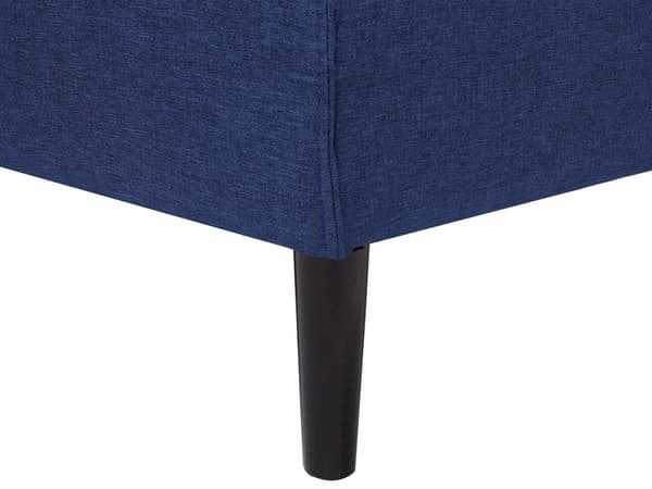 Sovesofa Blå 3 personers sæde med knapper Klik Klak