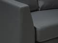 Miniatyrbillede 6 af 11: Sofa Mørkegrå Polstret Stof 7 Personers Moderne U Formet Buet Sofa med Chaiselong Justerbare Nakkestøtter Modul Opbygget Kæmpe Designsofa