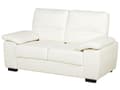 Miniatyrbillede 4 af 10: Sofa Creme 2 personers imiteret læder stue