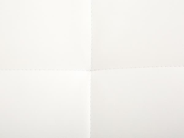 Kulmavuodesohva valkoinen 267 x 168 x 83 cm keinonahkaverhoilu metalli puu neljälle vasen