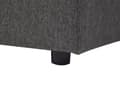Miniatyrbillede 10 af 11: Hjørnesofa Mørkegrå Polyester 5 Personers Flydersofa med Chaiselong Opbevaring Moderne U Sofa med Sovefunktion Sofaseng Udtræk til Stue Dekor