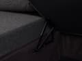 Miniatyrbillede 11 af 11: Hjørnesofa Mørkegrå Polyester 5 Personers Flydersofa med Chaiselong Opbevaring Moderne U Sofa med Sovefunktion Sofaseng Udtræk til Stue Dekor