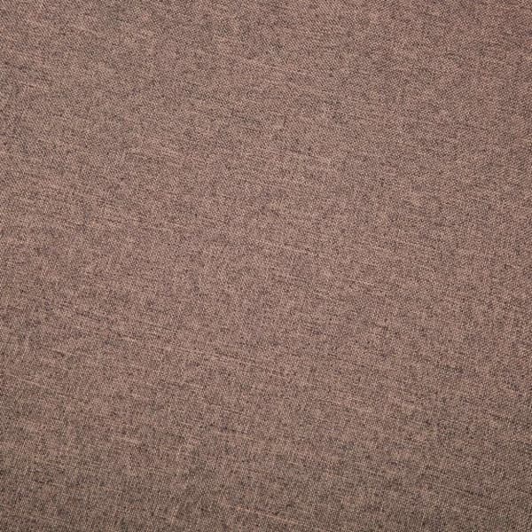 vidaXL 3-sitssoffa med tygklädsel 172x70x82 cm brun