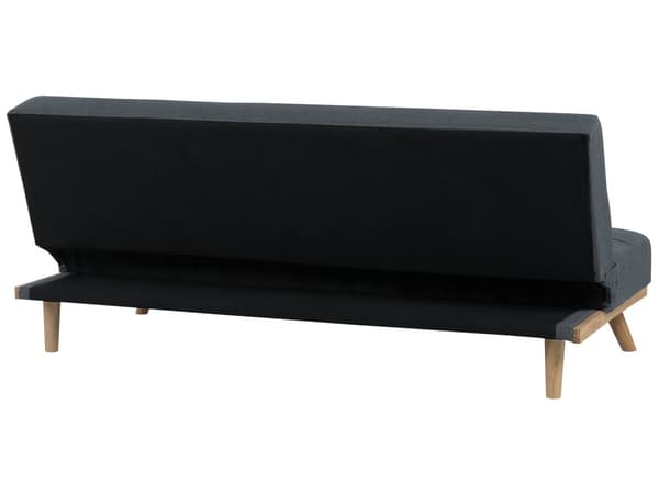 3-sits Klick Klack Bäddsoffa Grå Tuftad Modern Vardagsrum