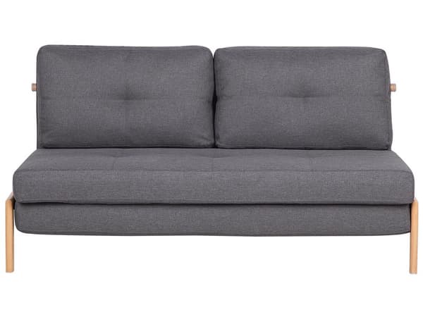3 Personers Mørkegrå Sovesofa med Sovefunktion Skandinavisk Design