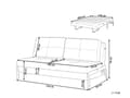 Miniatyrbillede 3 af 11: 3 Personers Sort Sovesofa med Sovefunktion Skandinavisk Design