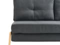 Miniatyrbillede 11 af 11: 3 Personers Sort Sovesofa med Sovefunktion Skandinavisk Design