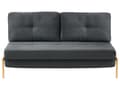 Miniatyrbillede 1 af 11: 3 Personers Sort Sovesofa med Sovefunktion Skandinavisk Design