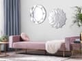 Miniatyrbild 4 av 9: Bäddsoffa Rosa Sammet 3-sits Modern