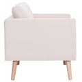 Miniatyrbillede 6 af 9: vidaXL 3-personers sofa i stof cremefarvet