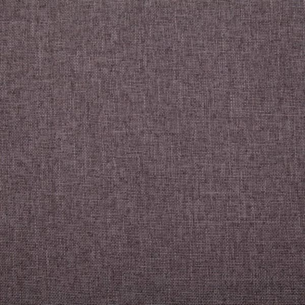 vidaXL 2-sitssoffa tyg taupe