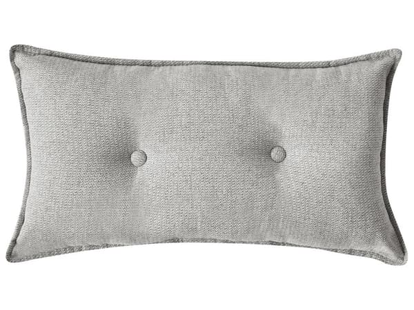 Hjørnesofa Lysegrå Polyester Skum 3 Personers Blød Rund Flyder Sofa med Bred Chaiselong Open End Pyntepuder Tilbehør Moderne Stue Indretning