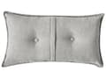 Miniatyrbillede 10 af 11: Hjørnesofa Lysegrå Polyester Skum 3 Personers Blød Rund Flyder Sofa med Bred Chaiselong Open End Pyntepuder Tilbehør Moderne Stue Indretning