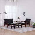 Miniatyrbillede 10 af 10: vidaXL sofasæt 2 dele kunstlæder sort
