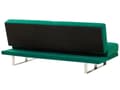Pikkukuva 7 / 10: Vuodesohva vihreä 190 x 81 x 89 cm samettiverhoilu kahdelle säädettävä käsinoja