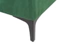 Miniatyrbillede 9 af 11: Grøn velour polstret sofa 3 personers moderne sofa til stuen