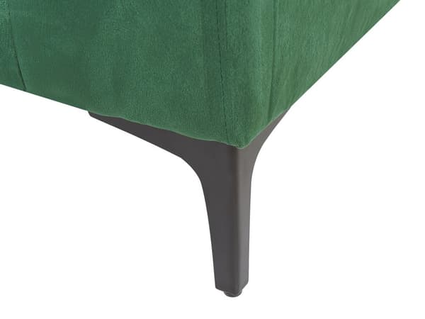 Grøn velour polstret sofa 3 personers moderne sofa til stuen