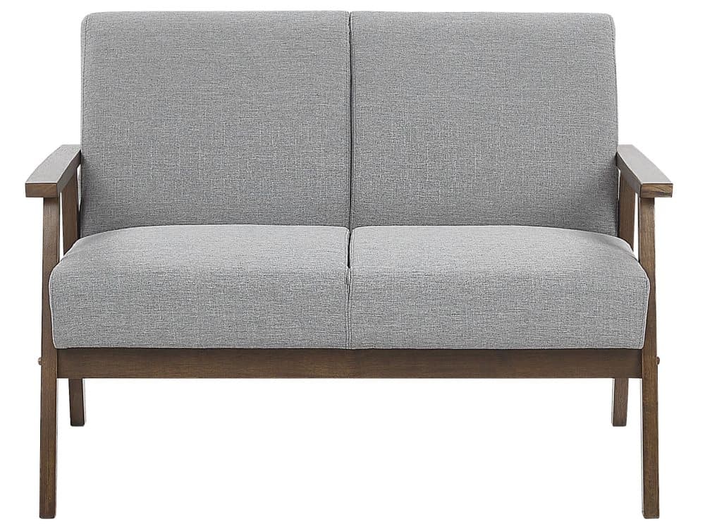 Soffa 2-sits grå ASNES