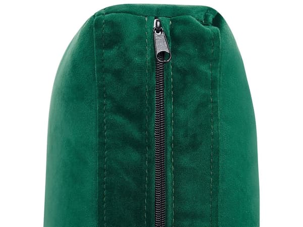 Lænestol Grøn Velour Krom Metalben 85 x 65 x 84 cm Midtersektion uden Armlæn Klassisk Moderne Aftageligt Betræk Stue Indretning Høj Kvalitet