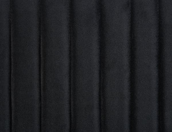 Sort velour sofa 2-personers køkkenbænk metalstel træben entre