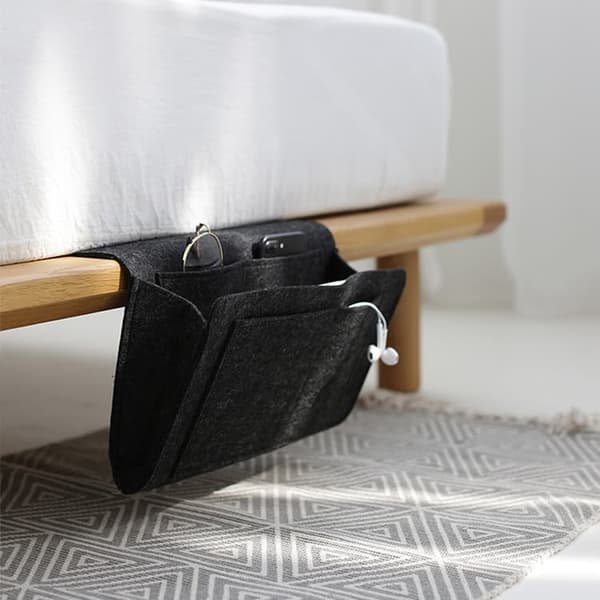 Förvaringsficka för sängen eller soffan (2-pack)