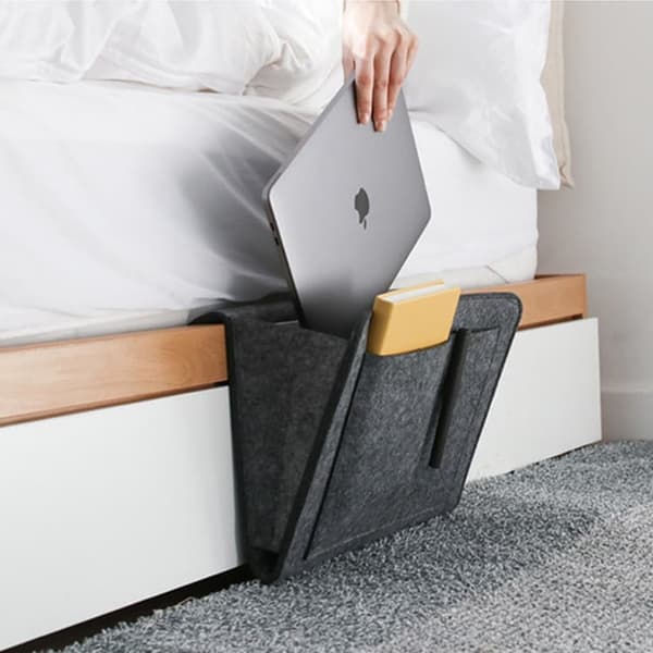 Förvaringsficka  för sängen eller soffan (2-pack)