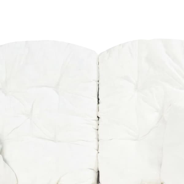 vidaXL 2-personers sofa rattan grå